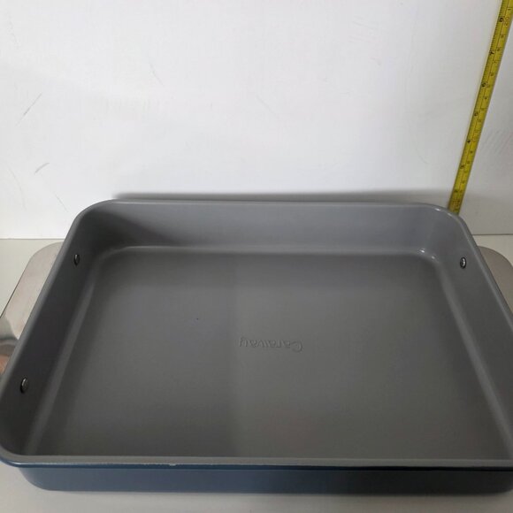 NEW Caraway 13 x 9" Rectangle Pan in Slate Blue. - Picture 3 of 6